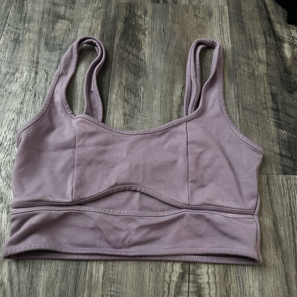 Urban purple crop top